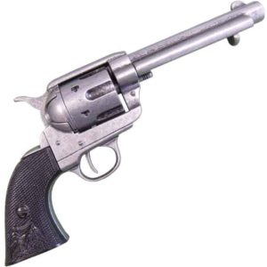 Pewter 1873 45 Caliber Western Revolver
