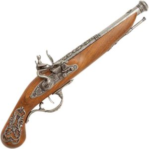 British Flintlock Pistol Pewter