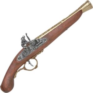 17th Century German Pistol Brass