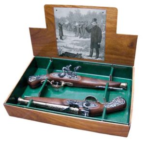 18th Century British Dueling Pistols Brass