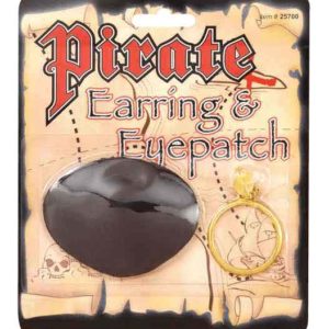 Pirate's Earring and Eye Patch
