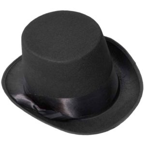 Black Bell Topper Hat