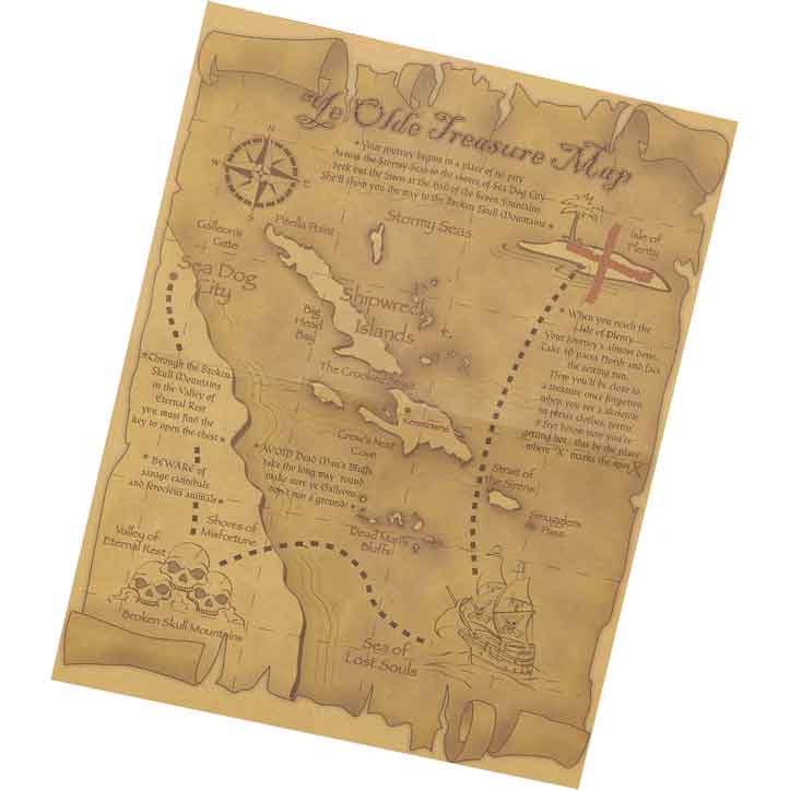 Real Treasure Maps Pirates