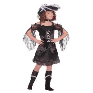 Gothic Swashbuckler Girl's Costume
