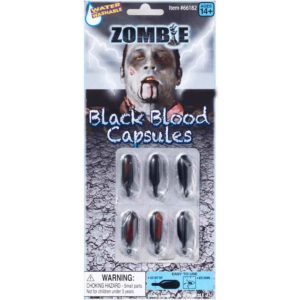 Zombie Black Blood Capsules