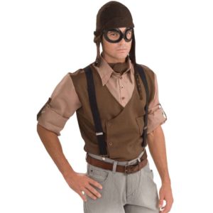 Steampunk Hat And Goggles Set