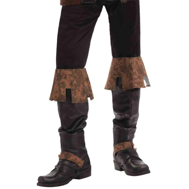 Deluxe Pirate Boot Toppers
