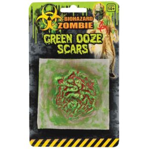 Biohazard Zombie Green Ooze Wound