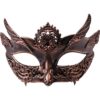 Ladies Bronze Steampunk Half Mask