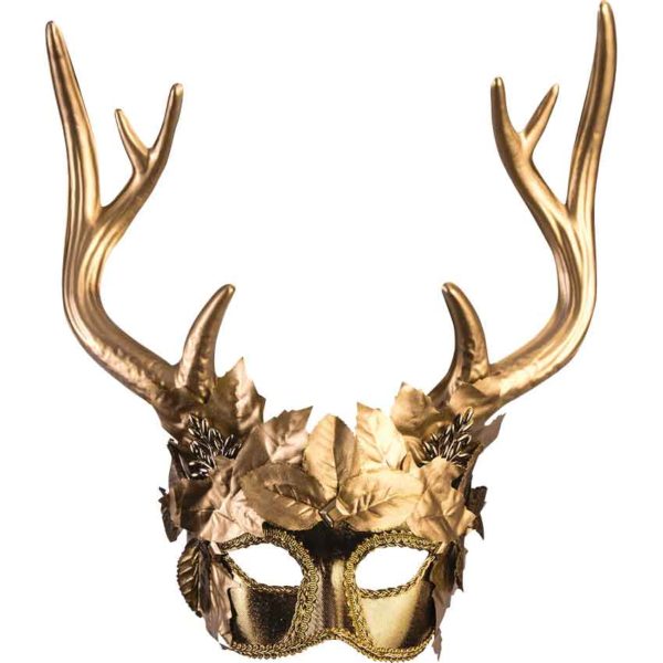 Golden Nature Spirit Mask