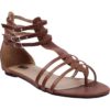 Womens Gladiator Flat Sandals