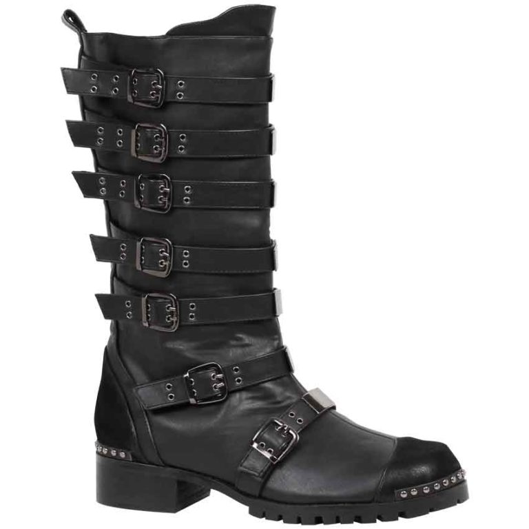 steampunk flat boots