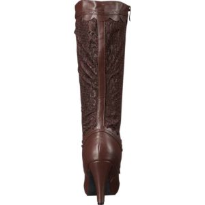 Lady Alexia Lace Panel Boots