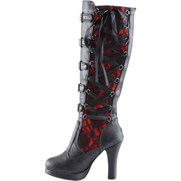 Black Widow Gothic Boots