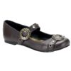 Steampunk Flats with Gear Buckles