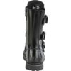 Three Buckle Gothic Calf Boots