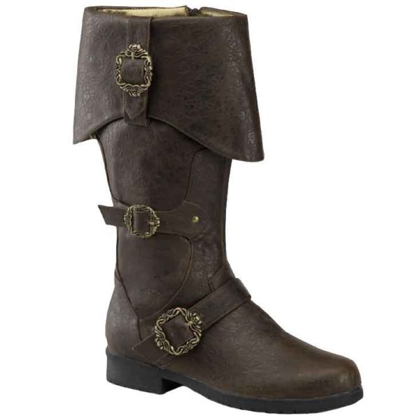 Men's Ornate Captain Boots