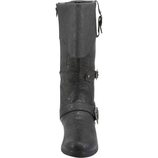 Men's Ornate Captain Boots