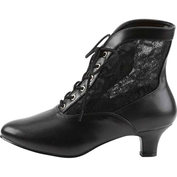 Victorian Lace Ankle Booties