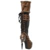 Ventail High Laced Steampunk Boots