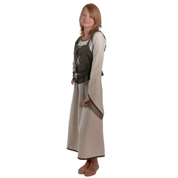 Girls Medieval Peasant Dress