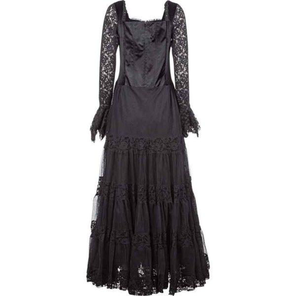 Gothic Laced Bodice Dress