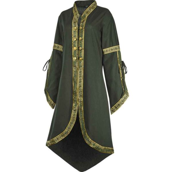 Medieval Floral Trim Overdress