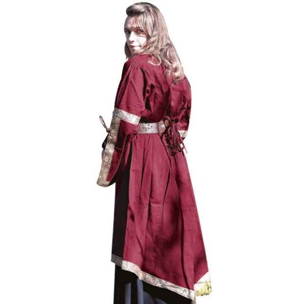 Medieval Floral Trim Overdress