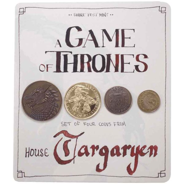 House Targaryen Coin Set