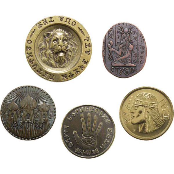 Conan Deluxe Set of Five Hyborian Coins