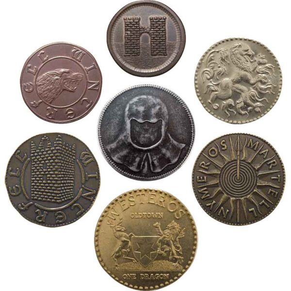 Game of Thrones Dead Men Coins
