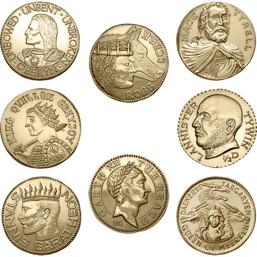 Game of Thrones Coins and Currency Dark Knight Armoury