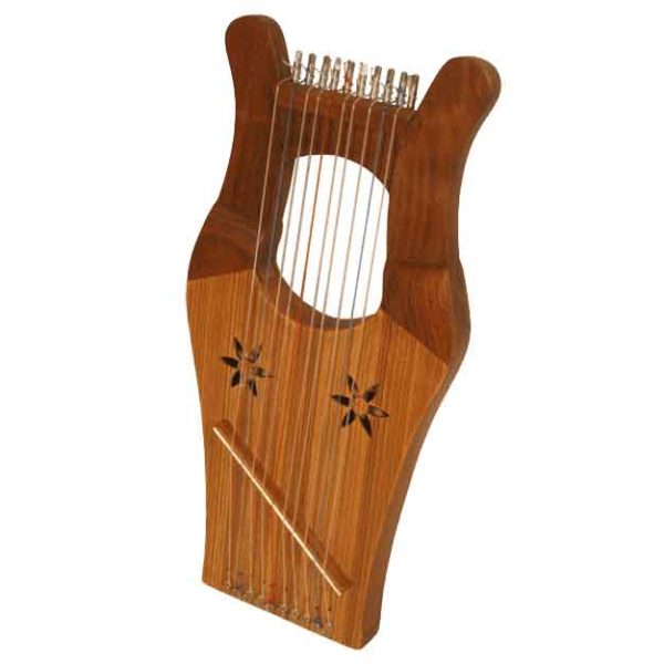 Miniature Kinnor Harp with Case