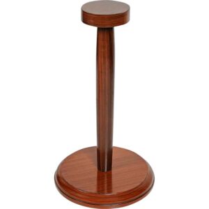 Chestnut Finish Helmet Stand