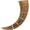 Brass Banded Drinking Horn