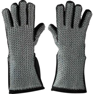 Butted Chainmail Gauntlets