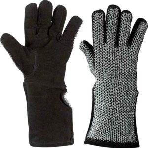 Butted Chainmail Gauntlets