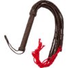 Brown Cat-O-Nine Tails Whip