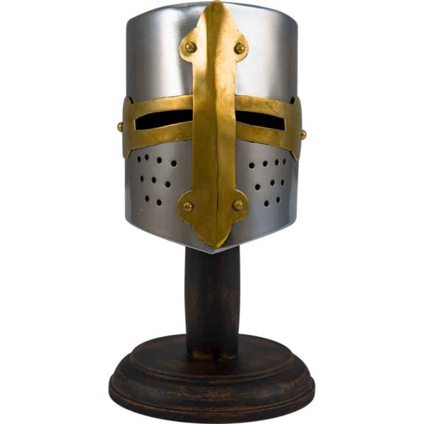 Mini Medieval Tournament Helmet