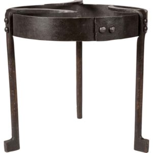 Round Steel Medieval Cooking Stand