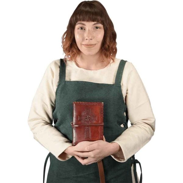 Celtic Cross Leather Journal