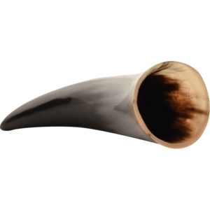 Small Helm of Awe Viking Drinking Horn with Stand