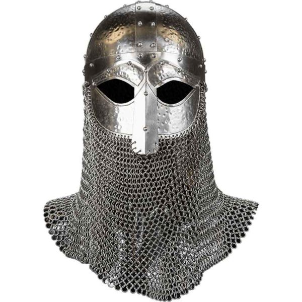 Norse Warrior Helmet with Aventail