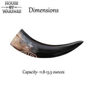 Shield Knot Drinking Horn