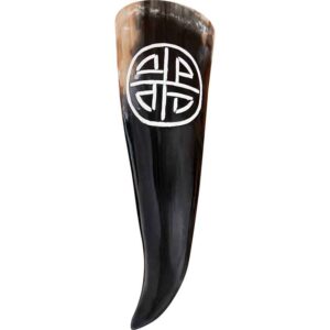 Shield Knot Drinking Horn