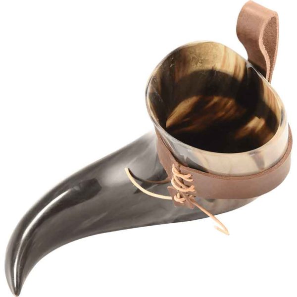 Harald Drinking Horn with Holder