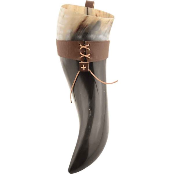 Floki Drinking Horn with Holder