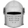 Visored Bascinet Combat Helmet