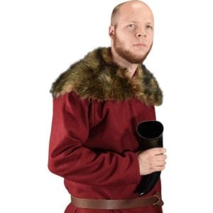 Halfdan Norse Drinking Horn with Leather Holder