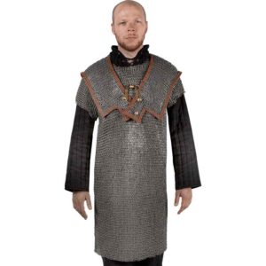 Flat Ring Round Riveted Lorica Hamata